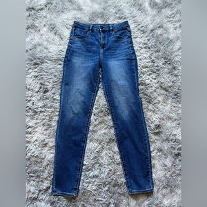 American eagle next level stretch dark wash jeans